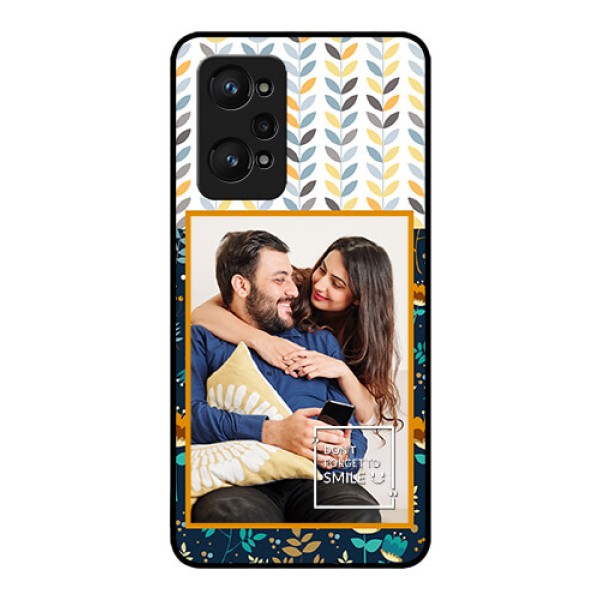realme GT Neo 2 5G Custom Glass Mobile Case - Pattern Design