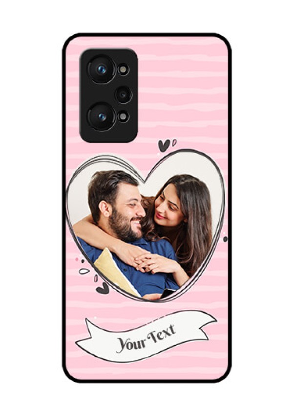 realme GT Neo 2 5G Custom Glass Phone Case - Vintage Heart Design