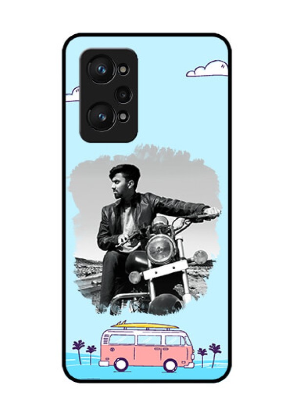 realme GT Neo 2 5G Photo Printing on Glass Case - Travel & Adventure Design