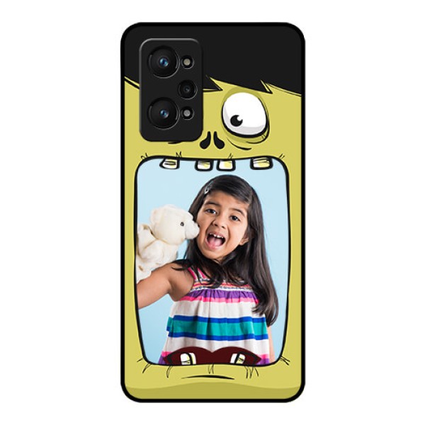 realme GT Neo 2 5G Personalized Glass Phone Case - Cartoon monster back case Design realme GT Neo 2 5G Personalized Glass Phone Case - Cartoon monster back case Design