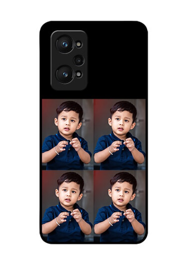 realme GT Neo 2 5G 4 Image Holder on Glass Mobile Cover