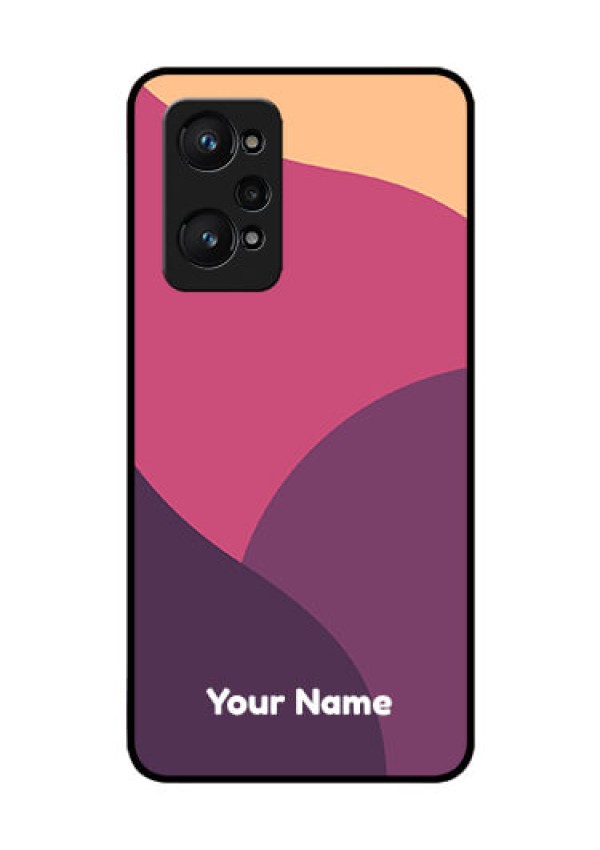 Realme Gt Neo 2 5G Custom Glass Phone Case - Mixed Multi-colour abstract art Design