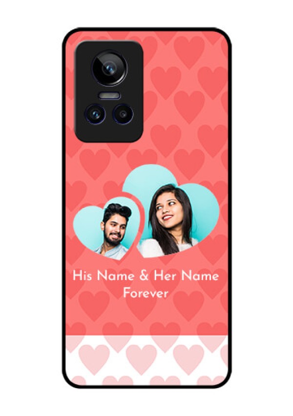 Realme GT Neo 3 150W Personalized Glass Phone Case - Couple Pic Upload Design