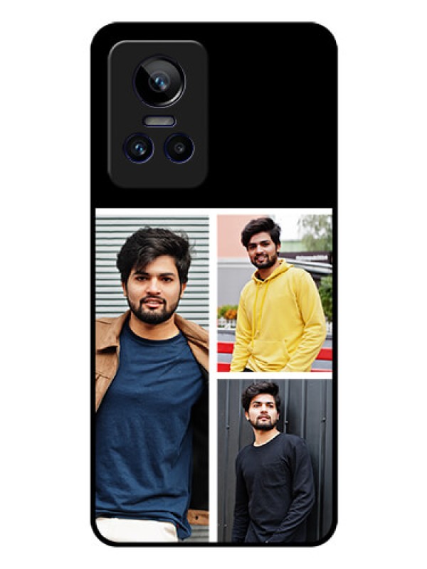 Custom Realme GT Neo 3 150W Photo Printing on Glass Case - Upload Multiple Picture Design
