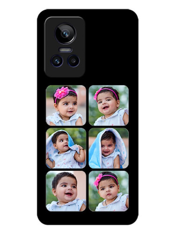 Custom Realme GT Neo 3 150W Photo Printing on Glass Case - Multiple Pictures Design