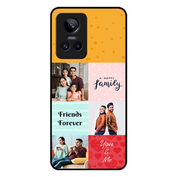 Realme GT Neo 3 150W Personalized Glass Phone Case - Images with Quotes Design