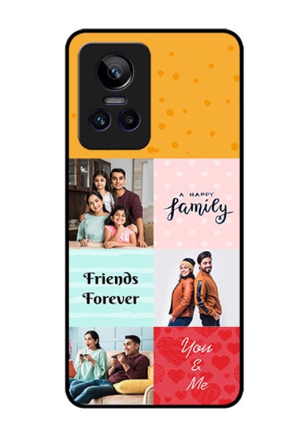 Realme GT Neo 3 150W Personalized Glass Phone Case - Images with Quotes Design