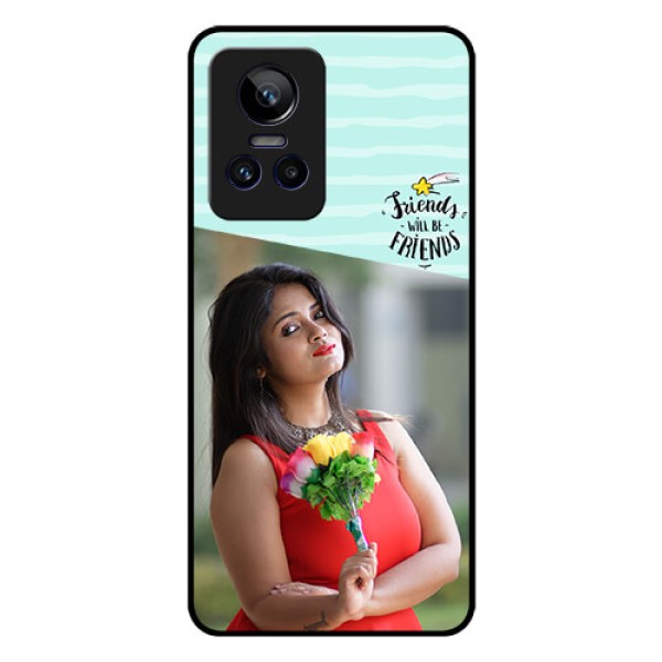 Realme GT Neo 3 150W Custom Glass Phone Case - Friends Picture Icon Design Realme GT Neo 3 150W Custom Glass Phone Case - Friends Picture Icon Design