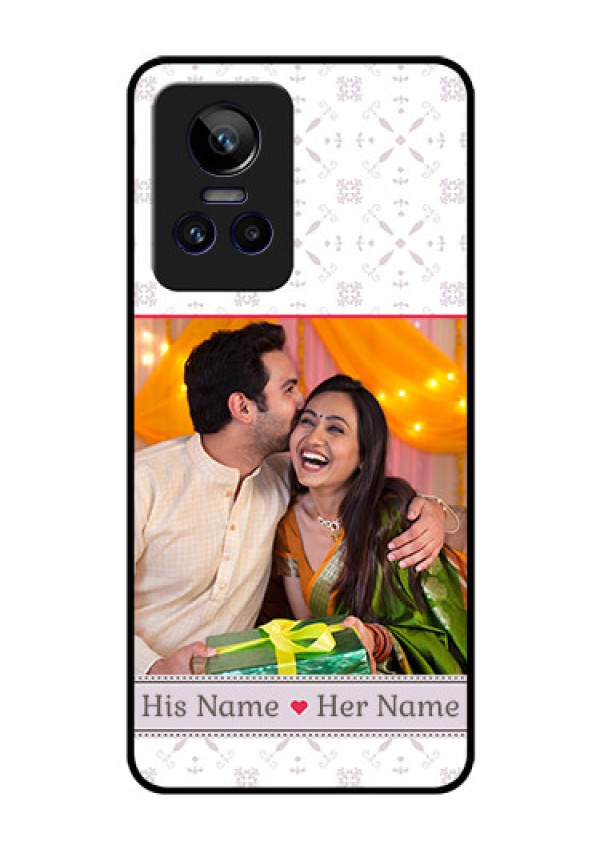 Realme GT Neo 3 150W Custom Glass Mobile Case - with Photo and Ethnic Design