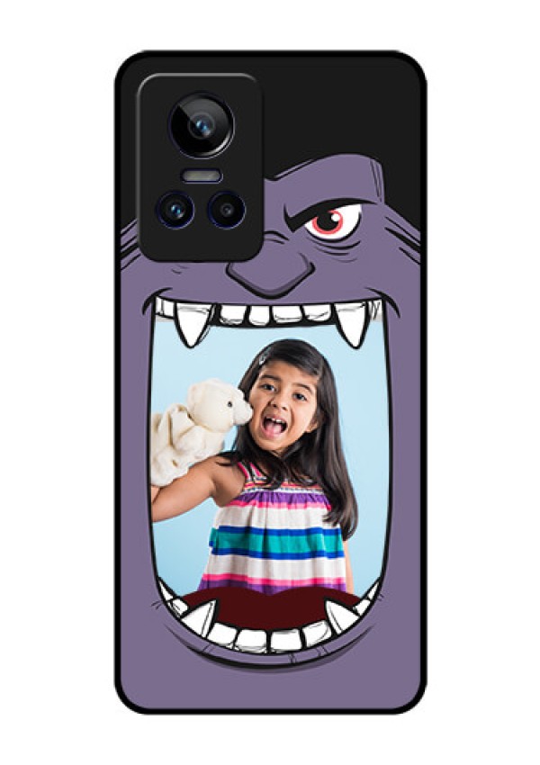 Realme GT Neo 3 150W Custom Glass Phone Case - Angry Monster Design