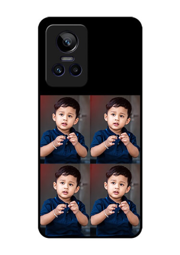 Realme GT Neo 3 150W 4 Image Holder on Glass Mobile Cover