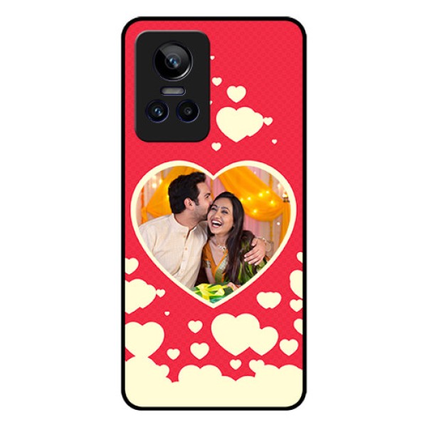 Realme GT Neo 3 5G Custom Glass Mobile Case - Love Symbols Phone Cover Design Realme GT Neo 3 5G Custom Glass Mobile Case - Love Symbols Phone Cover Design