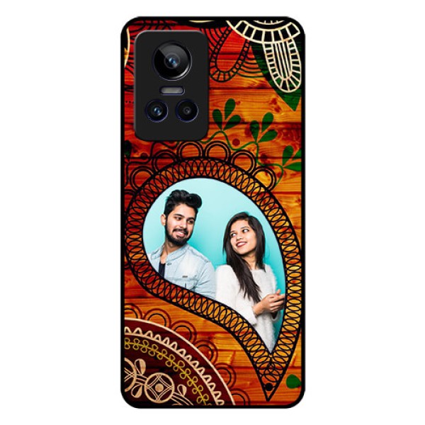 Realme GT Neo 3 5G Personalized Glass Phone Case - Abstract Colorful Design Realme GT Neo 3 5G Personalized Glass Phone Case - Abstract Colorful Design