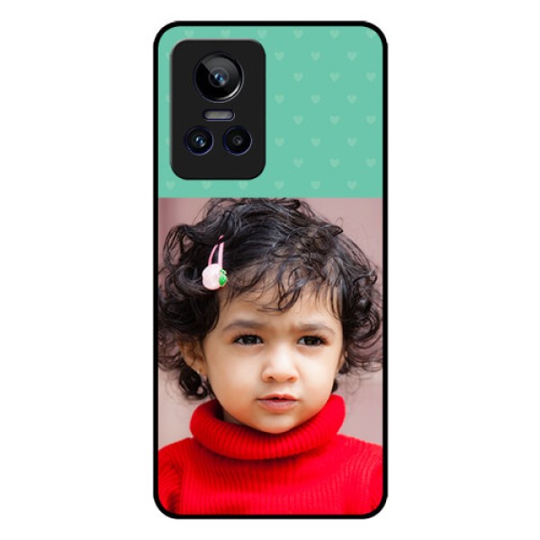 Realme GT Neo 3 5G Custom Glass Phone Case - Lovers Picture Design