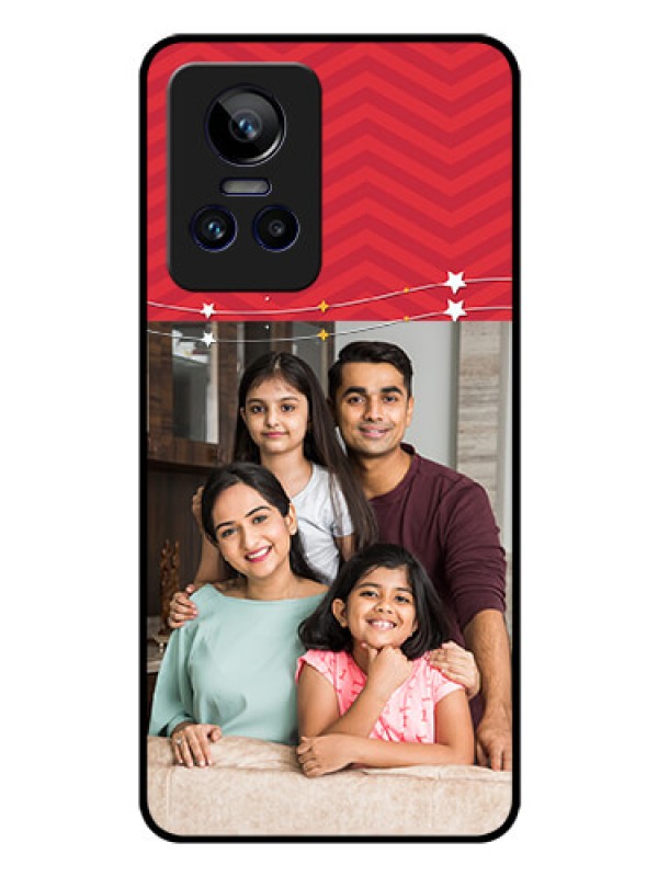 Custom Realme GT Neo 3 5G Personalized Glass Phone Case - Happy Family Design