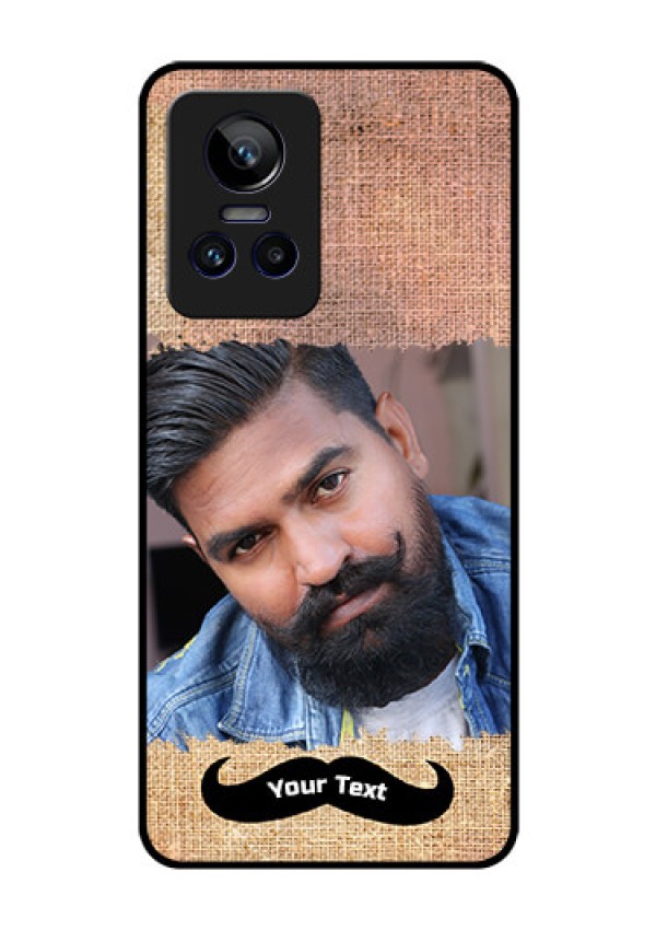 Realme GT Neo 3 5G Personalized Glass Phone Case - with Texture Design
