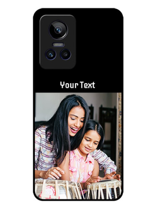 Custom Realme GT Neo 3 5G Photo with Name on Glass Phone Case