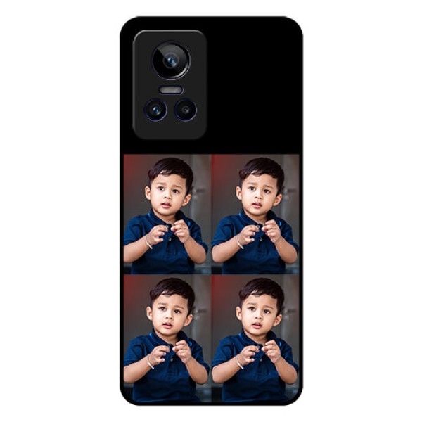 Realme GT Neo 3 5G 4 Image Holder on Glass Mobile Cover