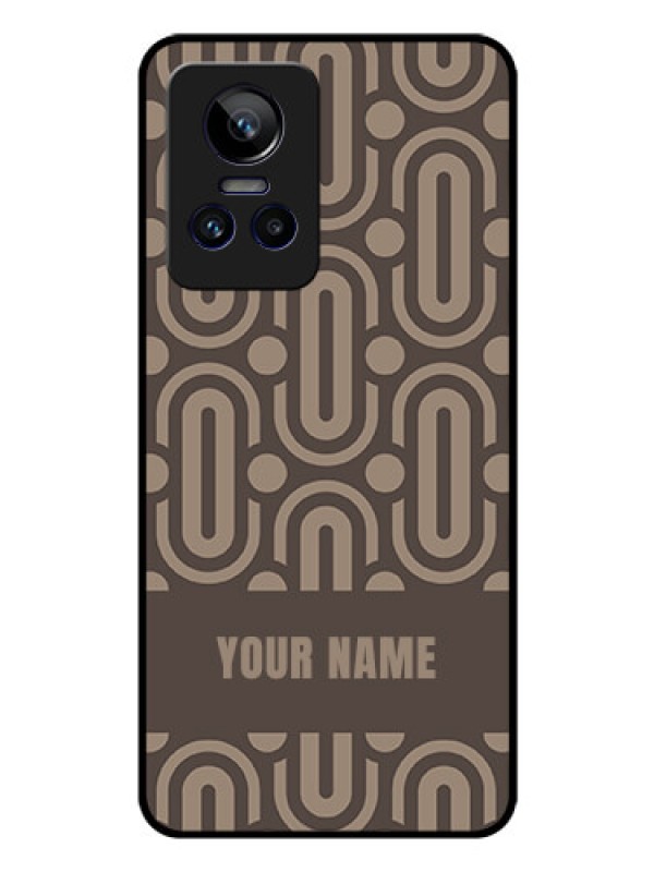 Custom Realme Gt Neo 3 Custom Glass Phone Case - Captivating Zero Pattern Design