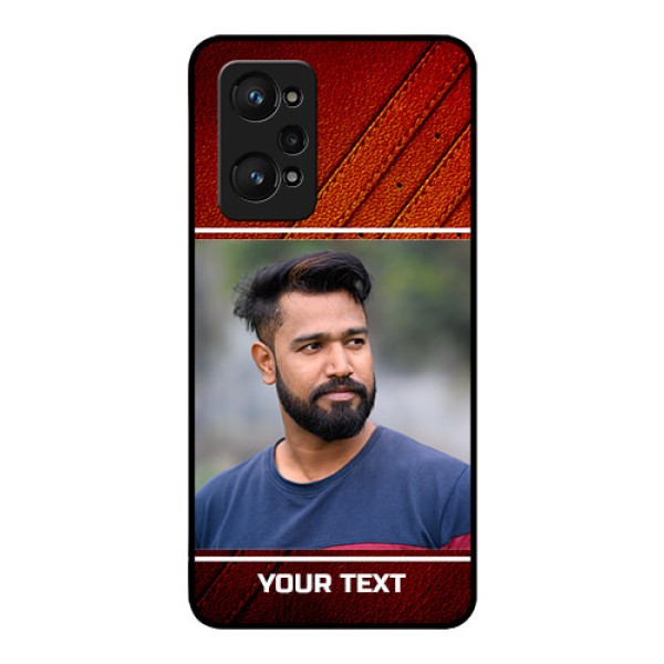 Realme GT Neo 3T Personalized Glass Phone Case - Leather Phone Case Design Realme GT Neo 3T Personalized Glass Phone Case - Leather Phone Case Design