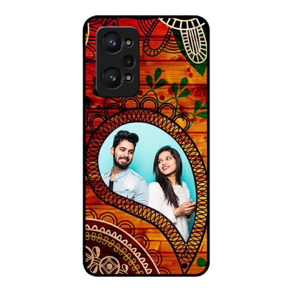 Realme GT Neo 3T Personalized Glass Phone Case - Abstract Colorful Design Realme GT Neo 3T Personalized Glass Phone Case - Abstract Colorful Design