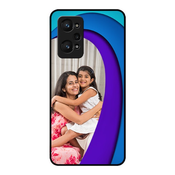 Realme GT Neo 3T Photo Printing on Glass Case - Simple Pattern Design