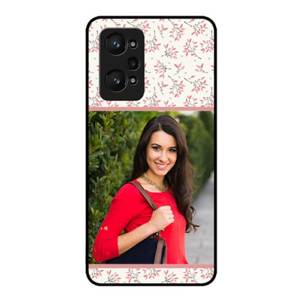 Realme GT Neo 3T Custom Glass Phone Case - Premium Floral Design