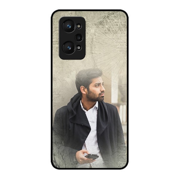 Realme GT Neo 3T Custom Glass Phone Case - with vintage design