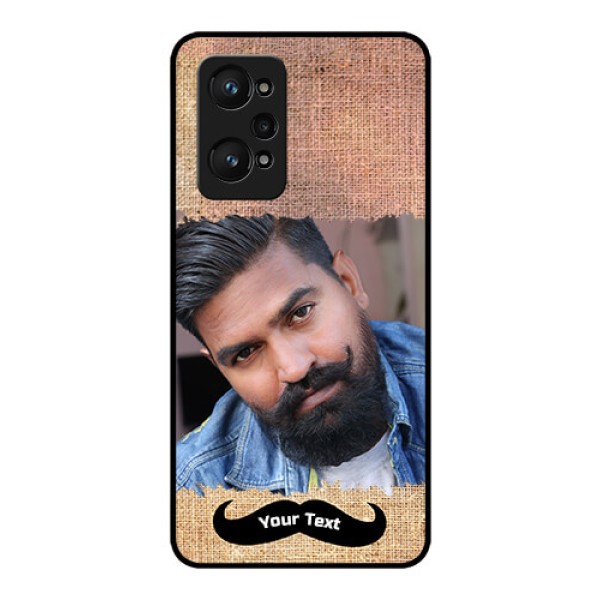 Realme GT Neo 3T Personalized Glass Phone Case - with Texture Design