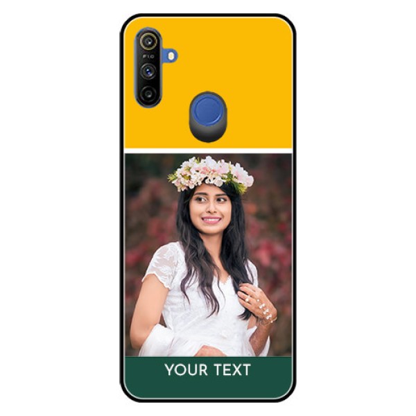 Realme Narzo 10A Photo Printing on Glass Case  - Love You Design