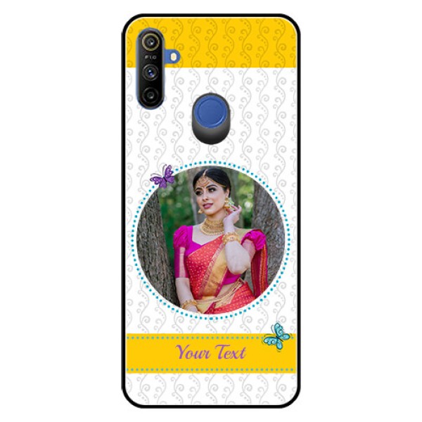 Realme Narzo 10A Custom Glass Mobile Case  - Girls Premium Case Design