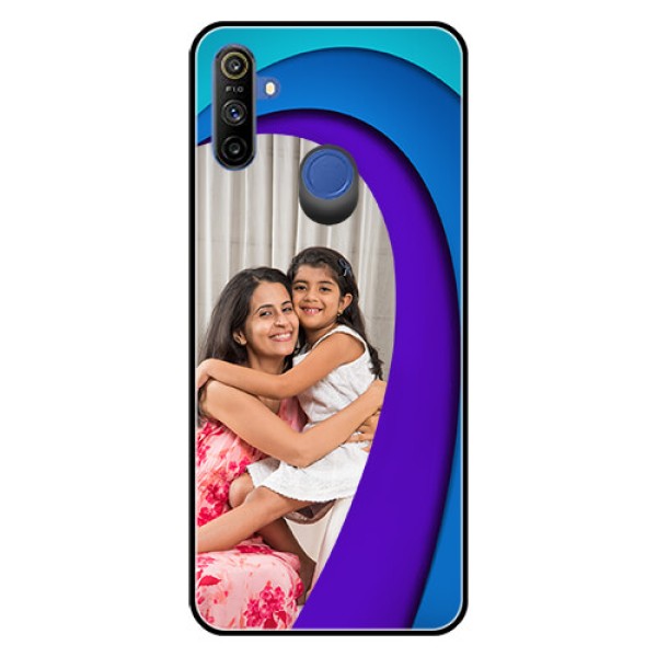 Realme Narzo 10A Photo Printing on Glass Case  - Simple Pattern Design