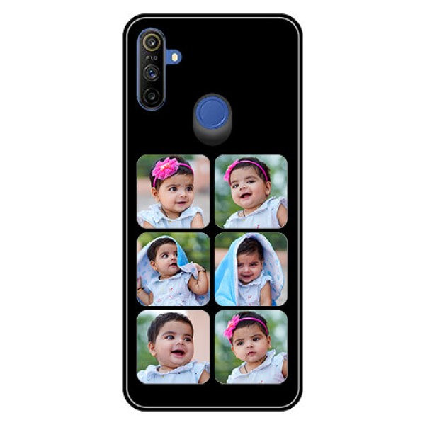 Realme Narzo 10A Photo Printing on Glass Case - Multiple Pictures Design Realme Narzo 10A Photo Printing on Glass Case - Multiple Pictures Design