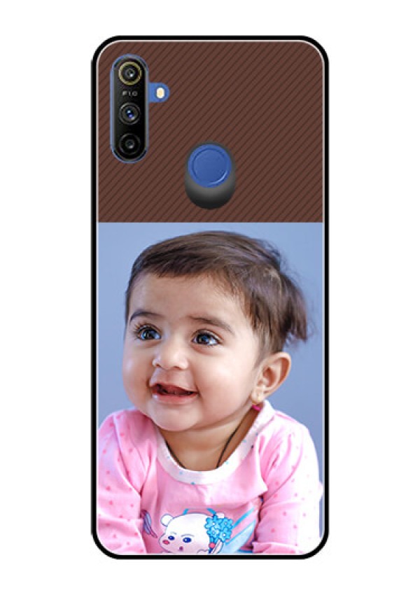 Realme Narzo 10A Custom Glass Mobile Case  - Elegant Case Design