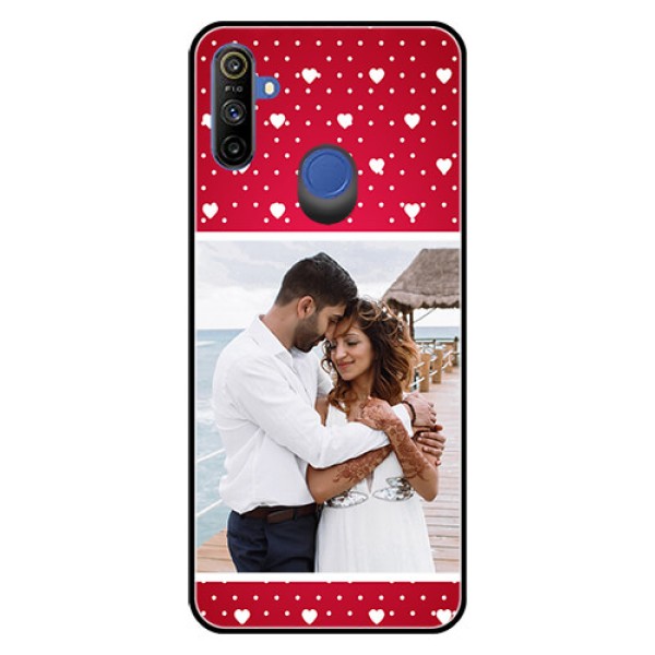Realme Narzo 10A Photo Printing on Glass Case - Hearts Mobile Case Design Realme Narzo 10A Photo Printing on Glass Case - Hearts Mobile Case Design