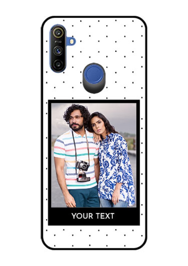 Realme Narzo 10A Photo Printing on Glass Case  - Premium Design