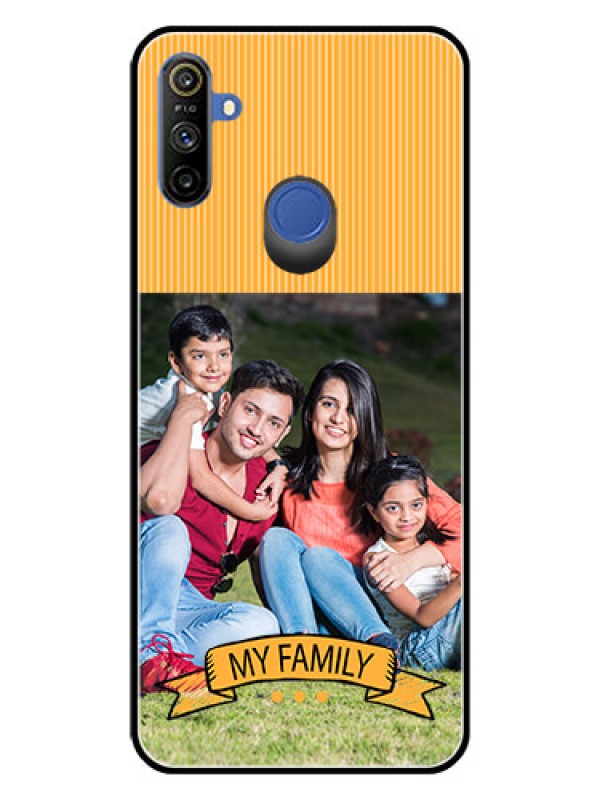 Custom Realme Narzo 10A Custom Glass Phone Case  - My Family Design