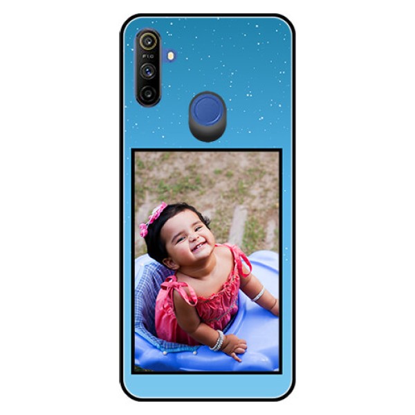 Realme Narzo 10A Custom Glass Mobile Case - Wave Pattern Colorful Design Realme Narzo 10A Custom Glass Mobile Case - Wave Pattern Colorful Design