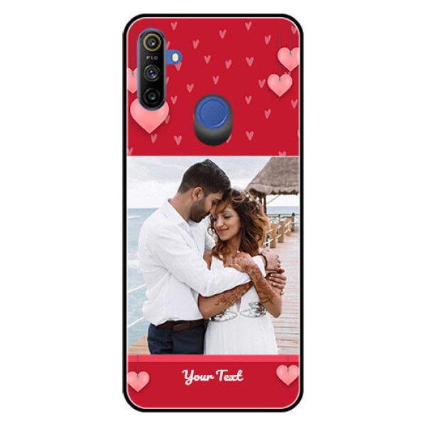 Realme Narzo 10A Custom Glass Phone Case - Valentines Day Design Realme Narzo 10A Custom Glass Phone Case - Valentines Day Design