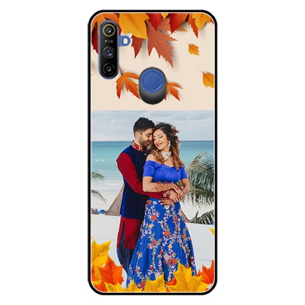 Realme Narzo 10A Photo Printing on Glass Case - Autumn Maple Leaves Design Realme Narzo 10A Photo Printing on Glass Case - Autumn Maple Leaves Design