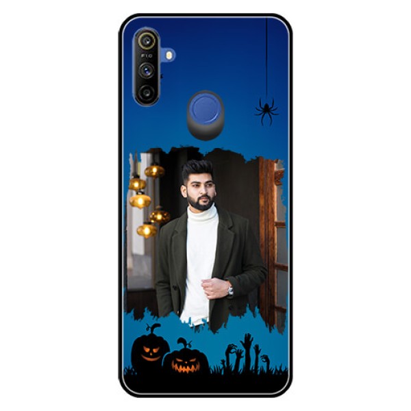 Realme Narzo 10A Photo Printing on Glass Case - with pro Halloween design Realme Narzo 10A Photo Printing on Glass Case - with pro Halloween design