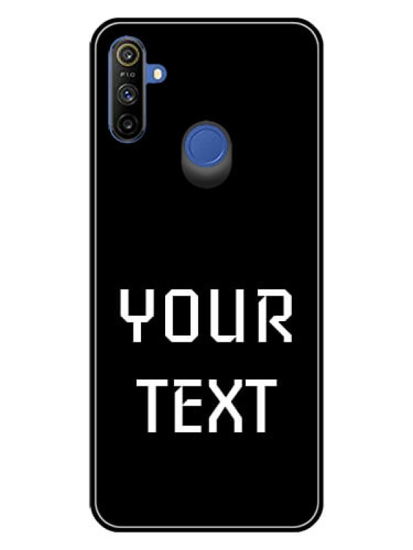 Custom Realme Narzo 10A Your Name on Glass Phone Case