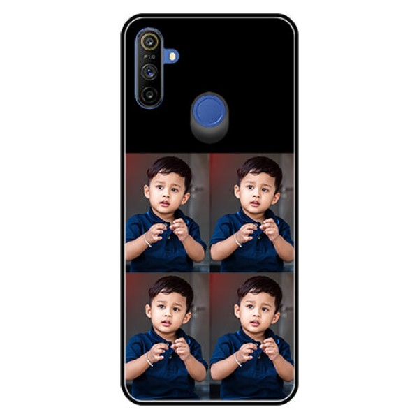 Realme Narzo 10A 4 Image Holder on Glass Mobile Cover Realme Narzo 10A 4 Image Holder on Glass Mobile Cover