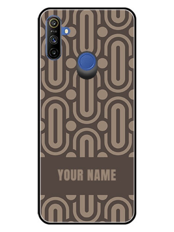 Custom Narzo 10A Custom Glass Phone Case - Captivating Zero Pattern Design