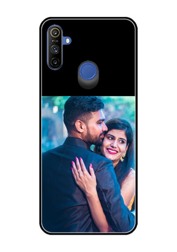 Narzo 10A Custom Glass Phone Case - Upload Full Picture With Custom Color Design