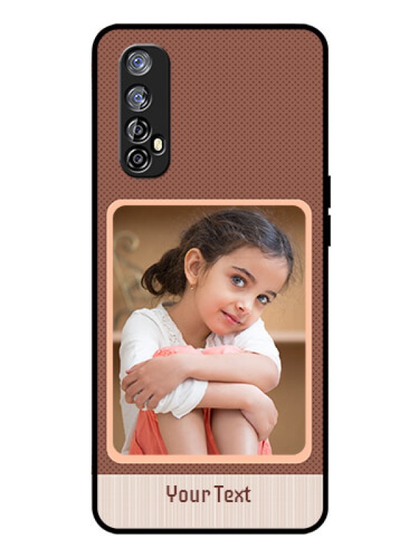 Custom Realme Narzo 20 Pro Custom Glass Phone Case  - Simple Pic Upload Design