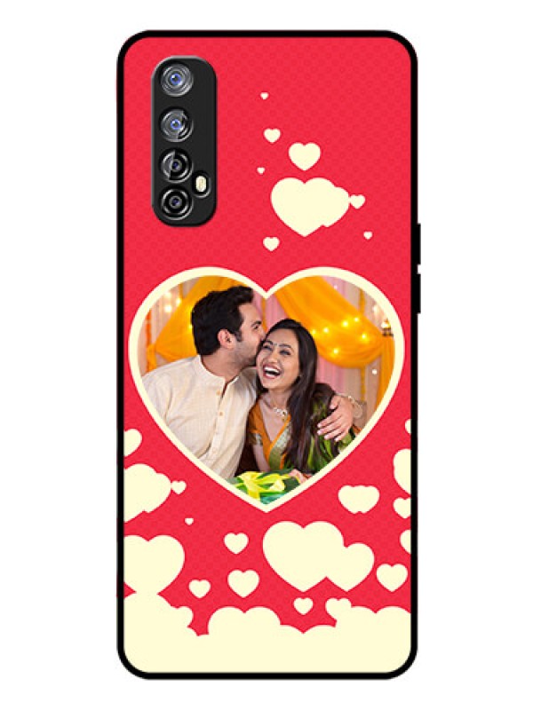 Custom Realme Narzo 20 Pro Custom Glass Mobile Case  - Love Symbols Phone Cover Design