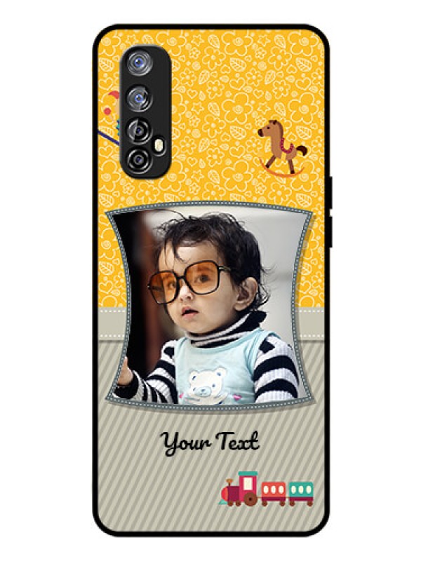 Custom Realme Narzo 20 Pro Personalized Glass Phone Case  - Baby Picture Upload Design