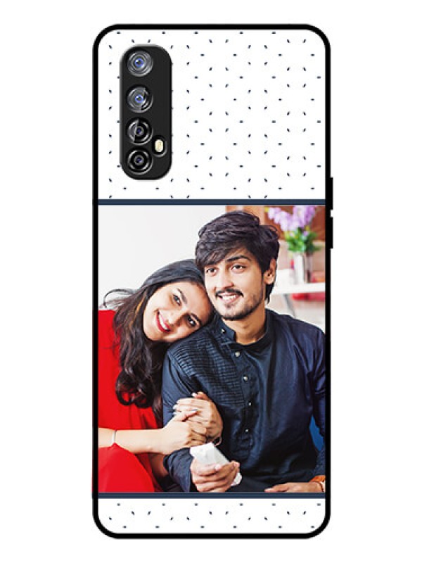 Custom Realme Narzo 20 Pro Personalized Glass Phone Case  - Premium Dot Design