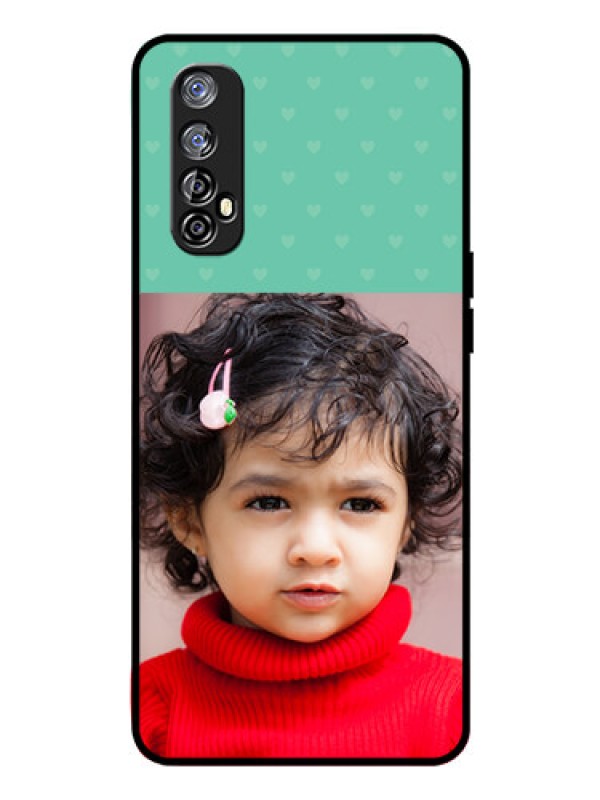 Custom Realme Narzo 20 Pro Custom Glass Phone Case  - Lovers Picture Design